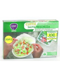 Clendy Cuffie Salvafreschezza Per Alimenti - Formato Xxl Da 15 A 55 Cm
